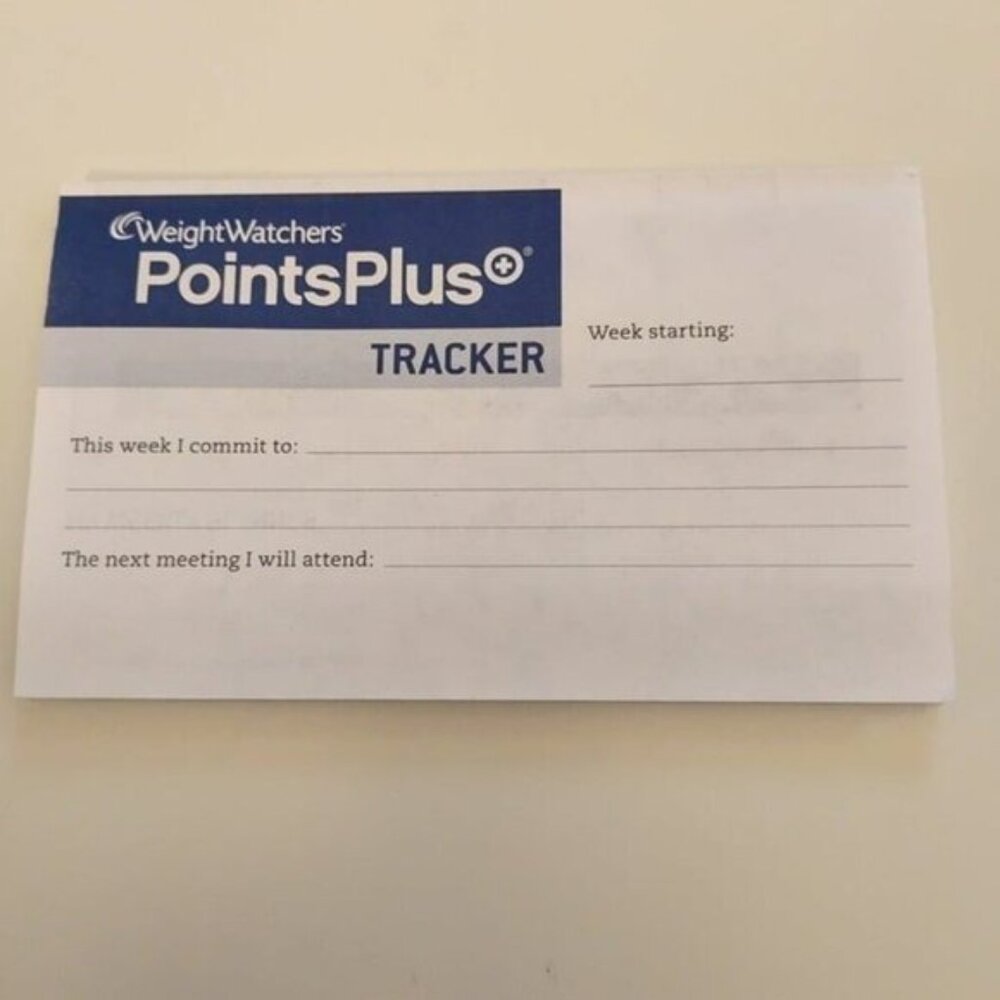 10 WEIGHT WATCHERS POINTS PLUS TRACKERS/PLANNERS-NEW - Picture 8 of 9